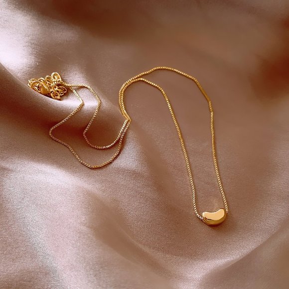 GOLICC Gold Pea Necklace - Picture 7 of 12